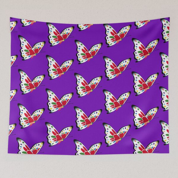 Item preview, Floral Art of Colorful Butterlies designed and sold by DesignerFollow.