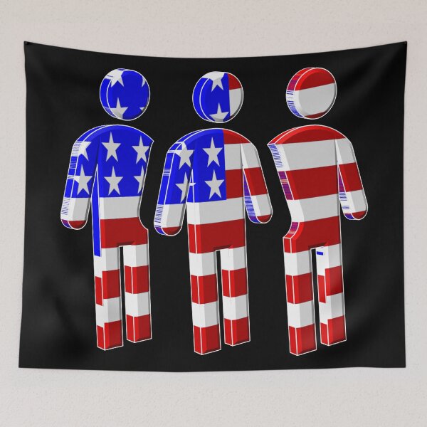 Item preview, USA Flagmen designed and sold by Boakes-Digital.