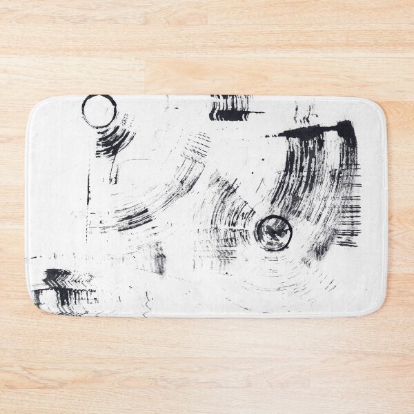Item preview, ink explorations (073) - abstract black india ink painting designed and sold by expl-rations.