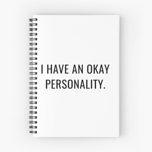 Item preview, I have an okay personality  designed and sold by Fefifofanna1.