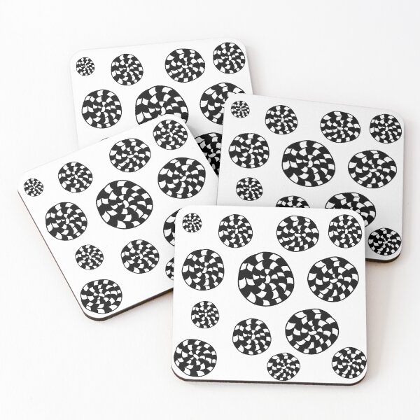 Item preview, Black and white spiral design designed and sold by kkanchan.