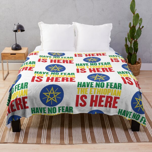 Item preview, Have No Fear The Ethiopian Is Here Patriotic Design designed and sold by obedtheartist.