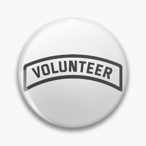 Item preview, Volunteer Tab designed and sold by badgework.