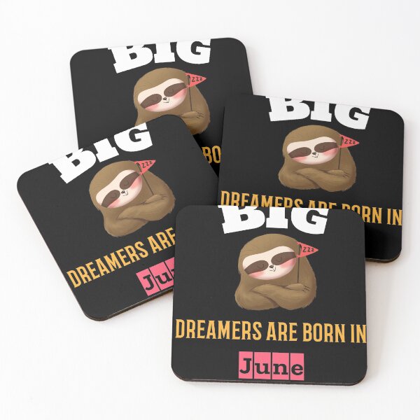 Item preview, Dreamer are born in June - June birthday quotes designed and sold by mr&mrsmalik malik.