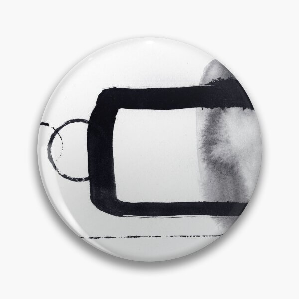 Item preview, ink explorations (074) - abstract black india ink painting designed and sold by expl-rations.