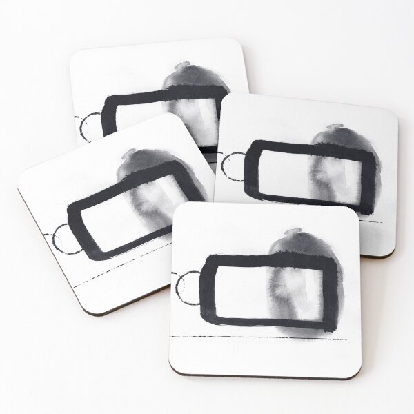 Item preview, ink explorations (074) - abstract black india ink painting designed and sold by expl-rations.