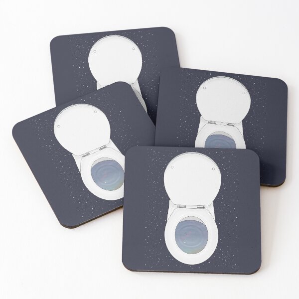 Item preview, Outer Space Sky Toilet  designed and sold by Rayeschu.