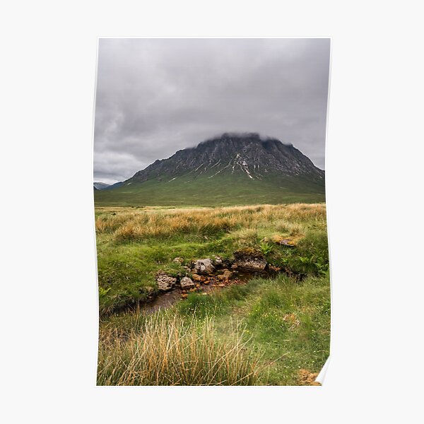 Glencoe Valley Highlands Poster