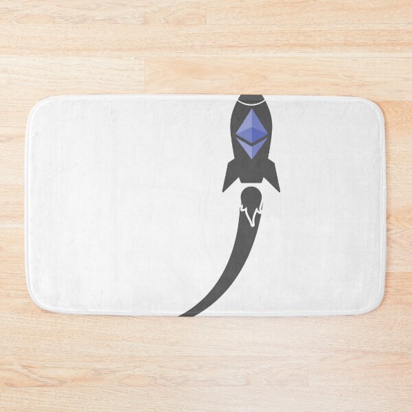 Item preview, Ethereum to the moon designed and sold by CryptoBazaar.