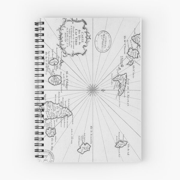 Item preview, Vintage Map of Cape Verde (1746) designed and sold by BravuraMedia.
