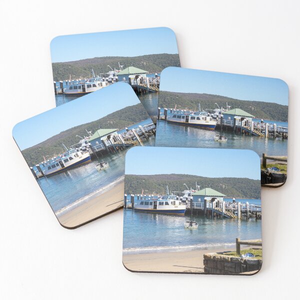 Item preview, Palm Beach ferry wharf on Pittwater, Sydney designed and sold by Martin Berry Photography.