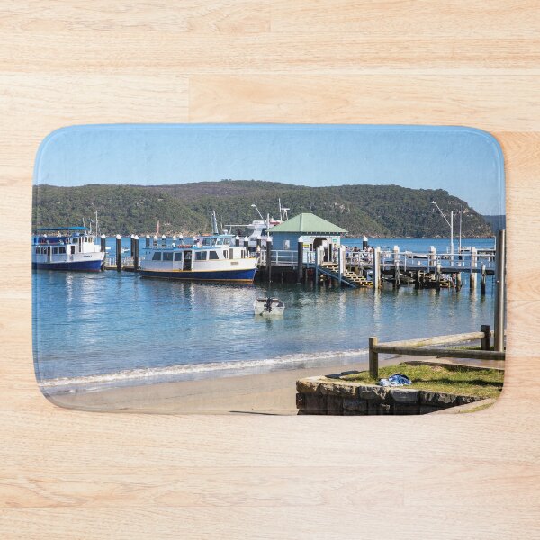 Item preview, Palm Beach ferry wharf on Pittwater, Sydney designed and sold by Martin Berry Photography.