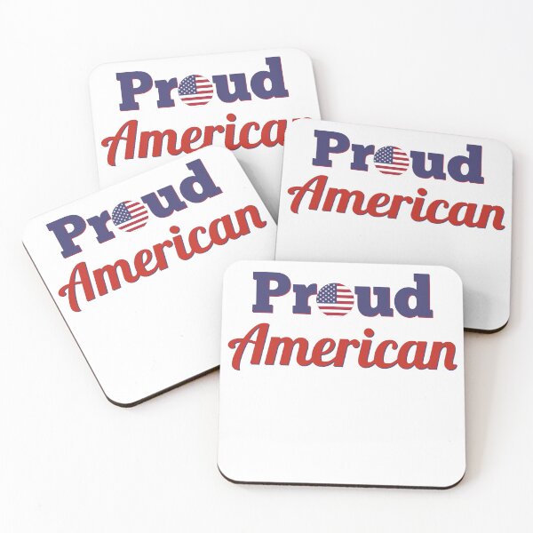 Item preview, Patriotic Proud American - 4th of July - American Flag designed and sold by ShowMePrints.