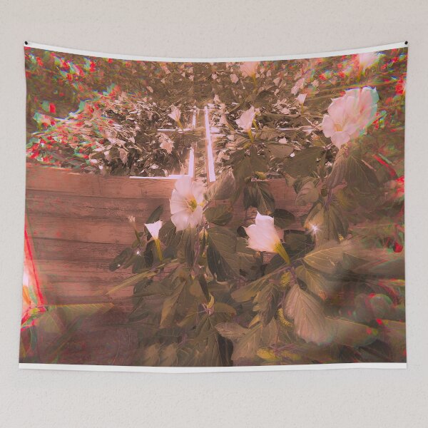 Item preview, Abstract Trippy Datura Florals designed and sold by BioDigital-Jazz.
