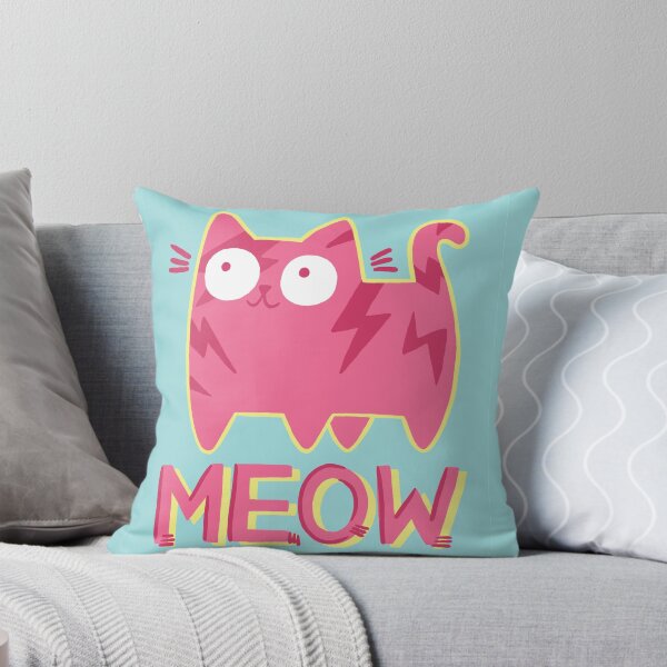 Item preview, Bowie Cat Meow / Lightning Bolt Cat designed and sold by SamHoweMeow.