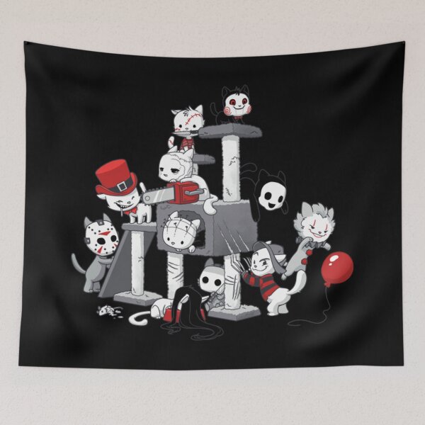 Item preview, Horror Cats Shirt designed and sold by doriscat530.