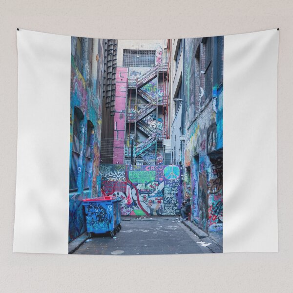 Item preview, Famous Hosier Lane art laneway in Melbourne designed and sold by Martin Berry Photography.