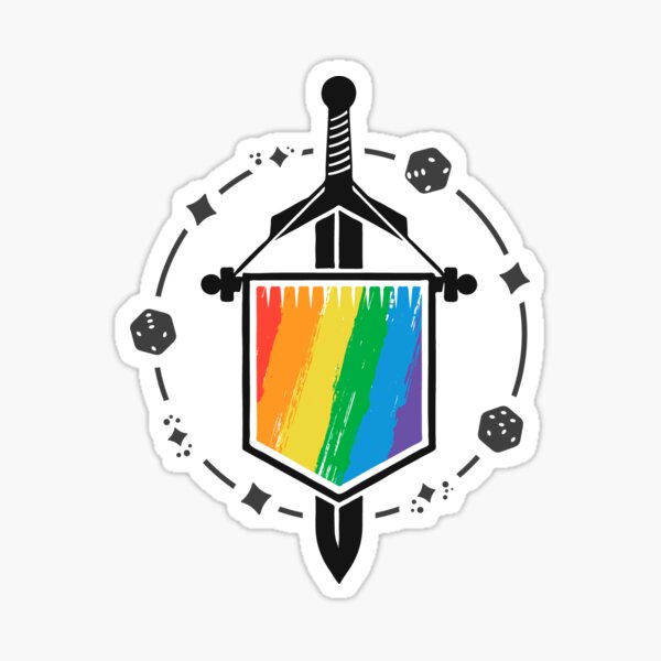 Defender Shield (LGBTQ+) | Sticker