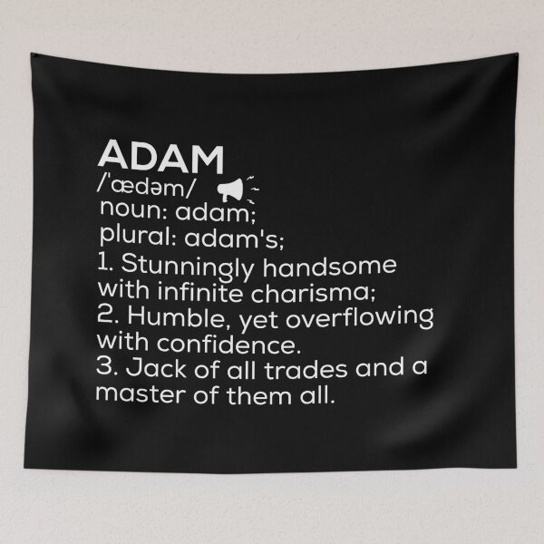 Item preview, Adam Name Definition designed and sold by Teelogic.