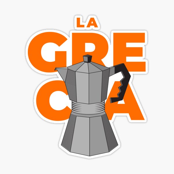 La Greca Sticker for Sale by Jmaldonado781