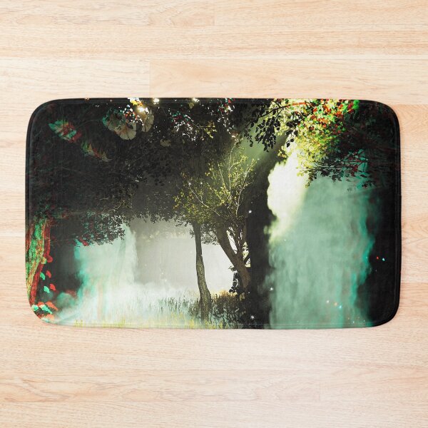 Item preview, Dark Abstract Foggy Forest designed and sold by BioDigital-Jazz.
