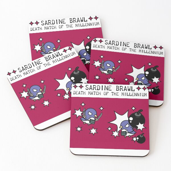 Item preview, Sardine Brawl designed and sold by sewcuteworkshop.