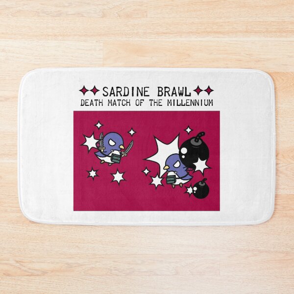 Item preview, Sardine Brawl designed and sold by sewcuteworkshop.