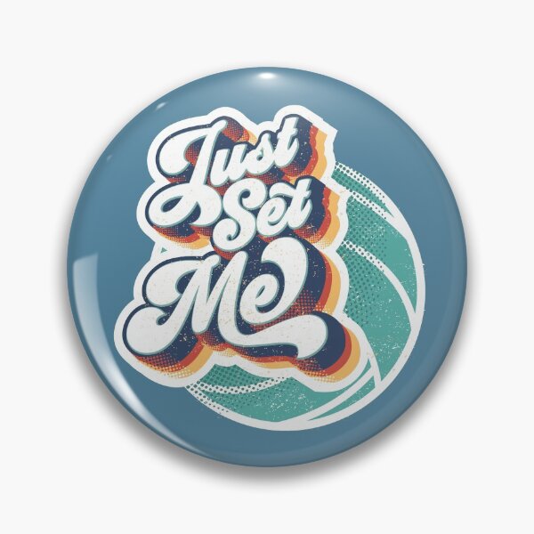 Item preview, Just Set Me Retro Design designed and sold by 804 Volleyball Swag  Volleyball Merch for players and fans.