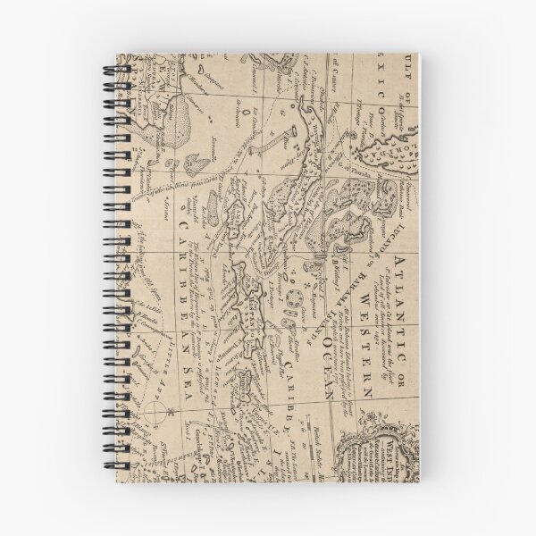 Item preview, Vintage Map of The Caribbean (1763) designed and sold by BravuraMedia.