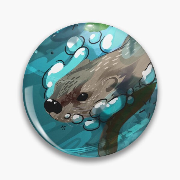 Item preview, water otter designed and sold by ZeleZele.