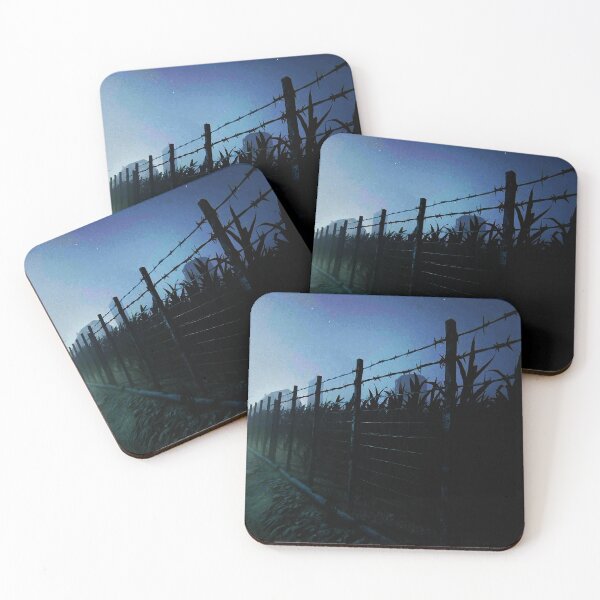 Item preview, Blue Foggy Nighttime Cornfield designed and sold by BioDigital-Jazz.