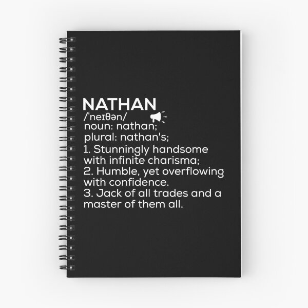 Item preview, Nathan Name Definition designed and sold by Teelogic.