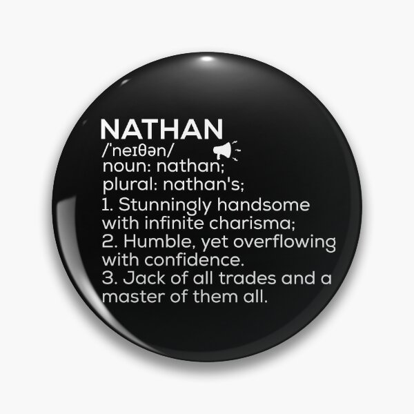 Item preview, Nathan Name Definition designed and sold by Teelogic.