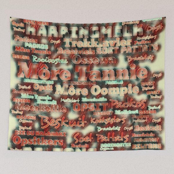 Item preview, Afrikaner Block Red designed and sold by Galathi Designs.