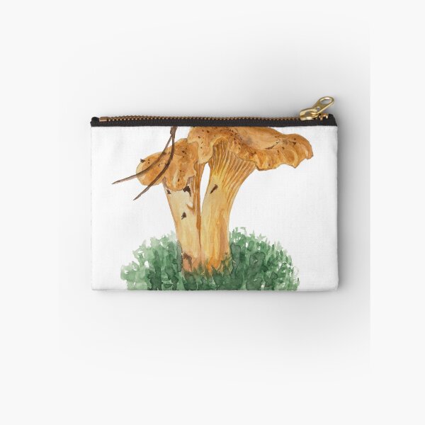 Item preview, Chanterelle mushrooms in watercolors designed and sold by snowlynx.