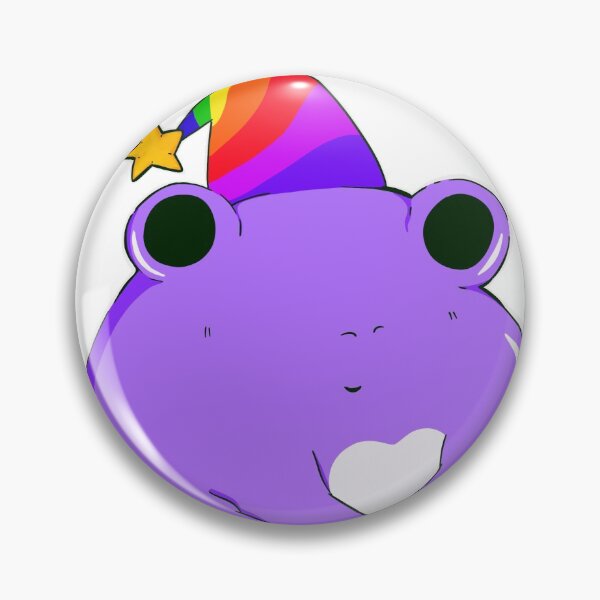 Item preview, Happy Purple Frog designed and sold by ArtByMaika.