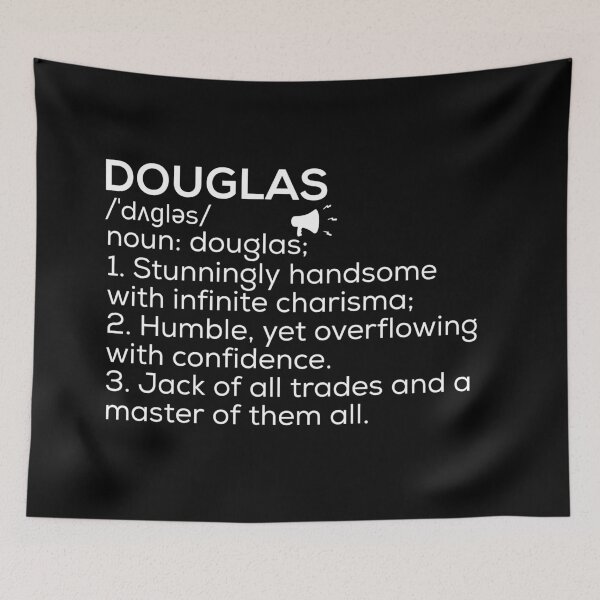 Item preview, Douglas Name Definition designed and sold by Teelogic.