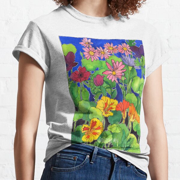 Nasturtium Garden Classic T-Shirt