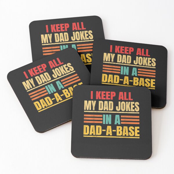 Item preview, I Keep All My Dad Jokes In A Dad A Base Father's Day Vintage T-Shirt designed and sold by Connect-Sparkta.