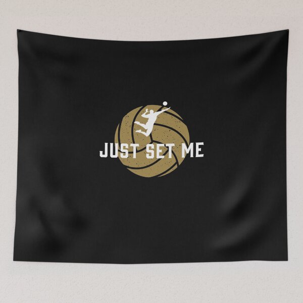 Item preview, Just Set Me Industrial Design designed and sold by 804 Volleyball Swag  Volleyball Merch for players and fans.