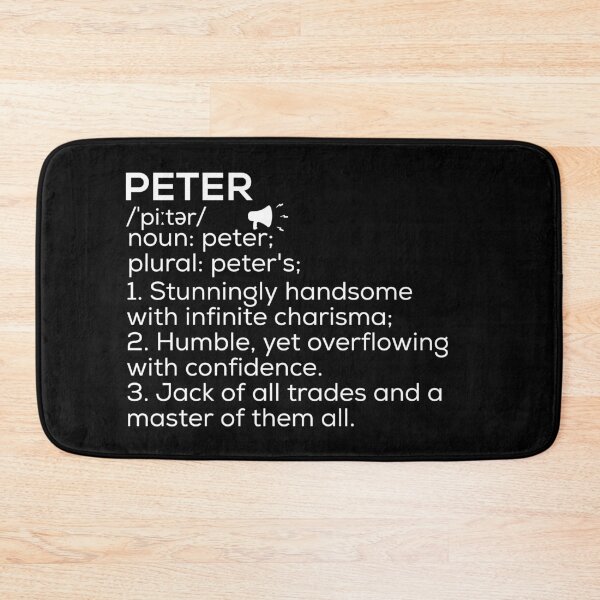 Item preview, Peter Name Definition designed and sold by Teelogic.