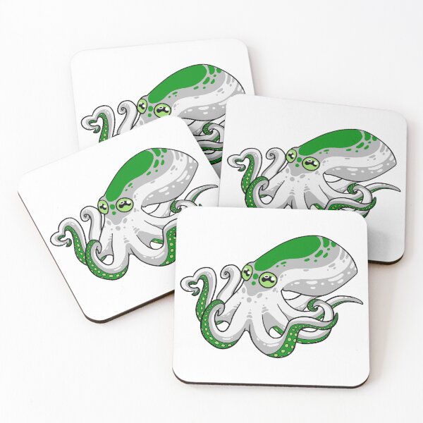 Item preview, Greyromantic Pride Octopus designed and sold by aevios.