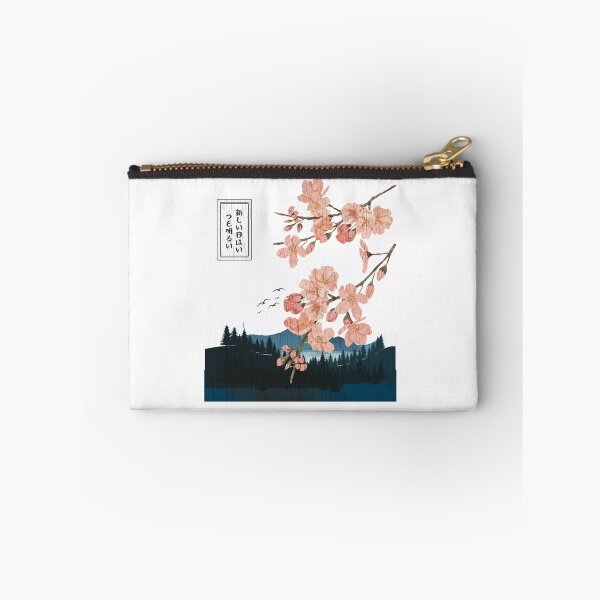 Item preview, Cherry Blossom Woodblock Tee designed and sold by Kummy Bear Shop.