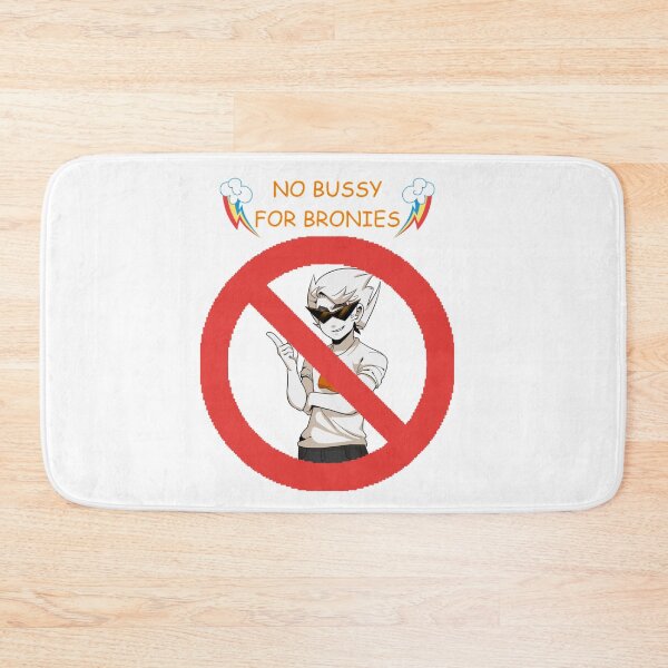 Item preview, dirk strider - no bussy for bronies designed and sold by chumHandle.