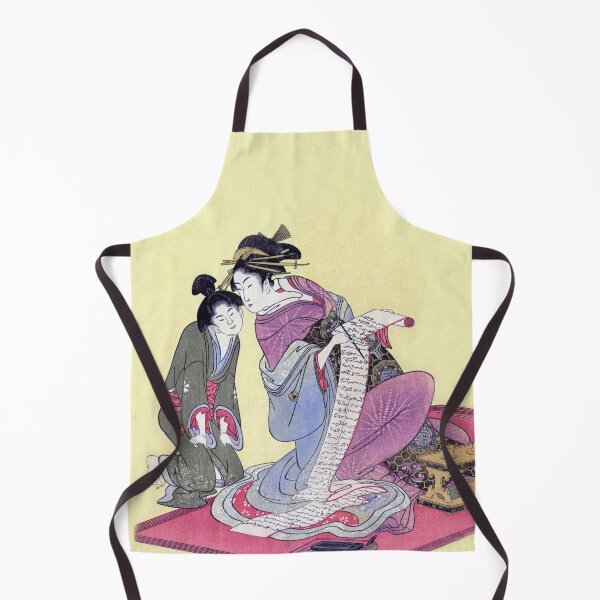 Item preview, Japanese Vintage Art (Woman Writing) designed and sold by Pendy777.