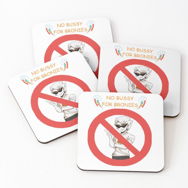 Item preview, dirk strider - no bussy for bronies designed and sold by chumHandle.