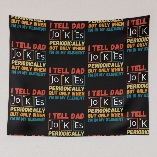 Item preview, Fathers Day Tee from Wife Kids I Tell Dad Jokes Periodically designed and sold by georgebuckart.
