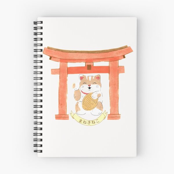 Item preview, Maneki Neko Lucky Cat in Japanese Shrine Gate designed and sold by Click-Like.