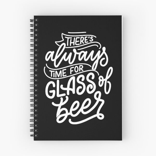 Item preview, There is always time for a glass of Beer | Funny quote designed and sold by City Nite.