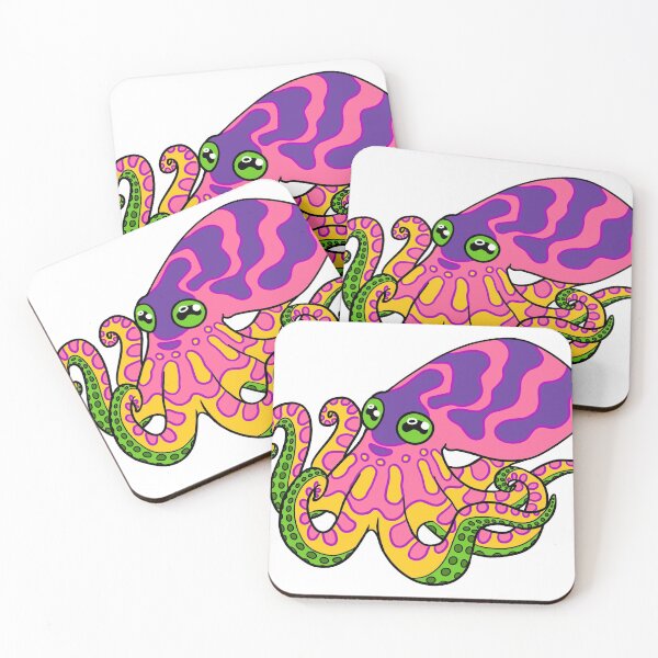Aperçu de l'œuvre Sappho Lesbian Pride Octopus créée et vendue par aevios.